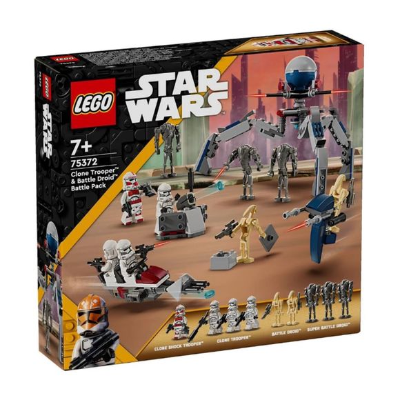 LEGO Star Wars Clone Trooper & Battle Droid Battle Pack 75372 - In Hand - Picture 1 of 3